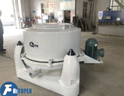 SS1000 Special Plastic Lining Manual Top Discharge Industrial Basket Centrifuge