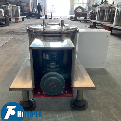Manual Top Discharge Stainless Steel Lab Drum Type Centrifuge Machine