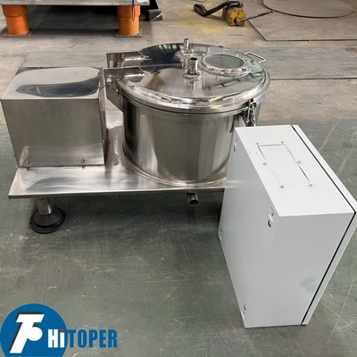 Manual Top Discharge Stainless Steel Lab Drum Type Centrifuge Machine