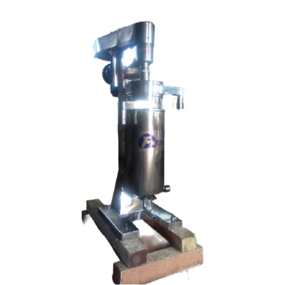 High Speed VCO Tubular Centrifuge ,1.5kw Motor Drive Avocado Oil Separation Machine