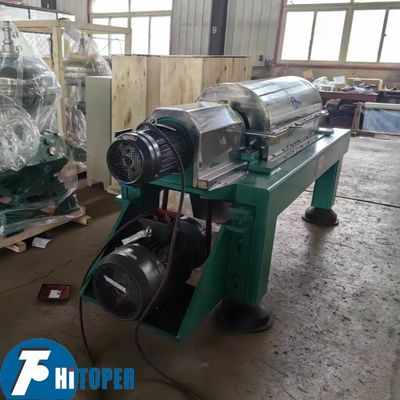 Horizontal Type Automatic Industrial Decanter Centrifuge Separation of Molasses Fermenter Residues