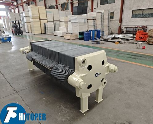 Transformer Oil Filtration Cast Iron Filter Press for High Temperature Materials Separation