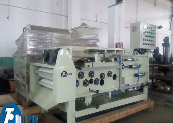 Automatic Belt Filter Press Featuring Advanced Sludge Flocculation and Gravity Dewatering Zone for Wastewater Treatment