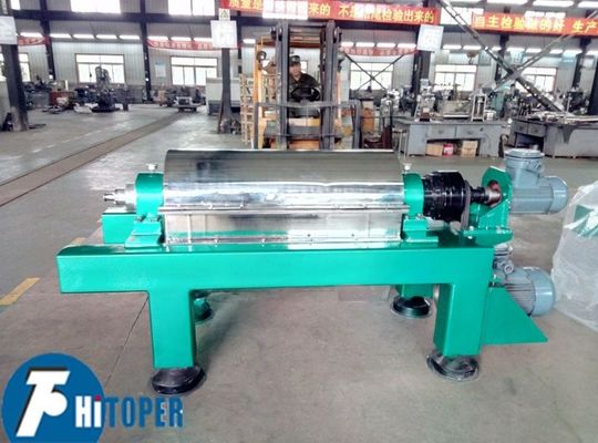 Industrial Decanter Centrifuge Providing Continuous Separation and Discharge of Suspensions with Wide Particle Size Range