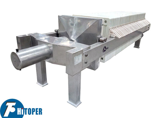 High Temperature Tolerant Plate and Frame Filter Press for Filtration of Pharmaceuticals Chemicals and Food
