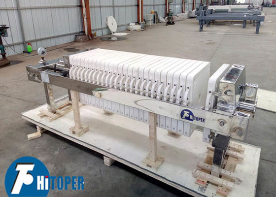 Stainless Steel Filter Press with SS304 and SS316L Plate Materials and PP Options for Diverse Industrial Filtration Needs