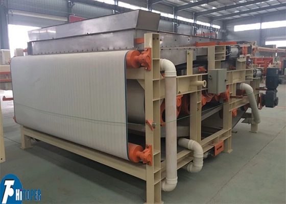 Automatic control Belt Filter Press for continuous operation and high capacity sludge dewatering in industrial plants