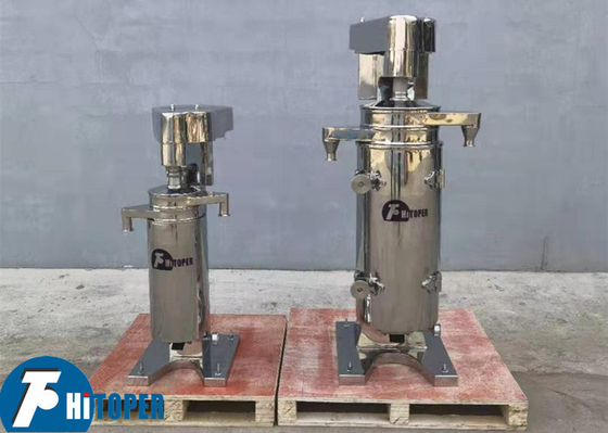 Transformer Oil and Lubricating Oil Separation with GF Series Tubular Centrifuge