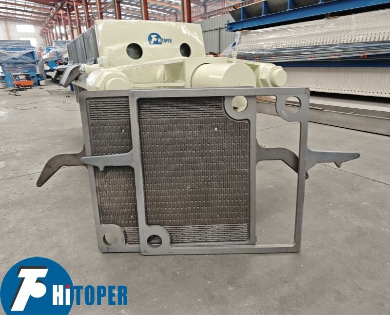 Durable Cast Iron Filter Press Designed for High Temperature Filtration in Metallurgy Ceramics Petrochemical and Oil Industry Applications