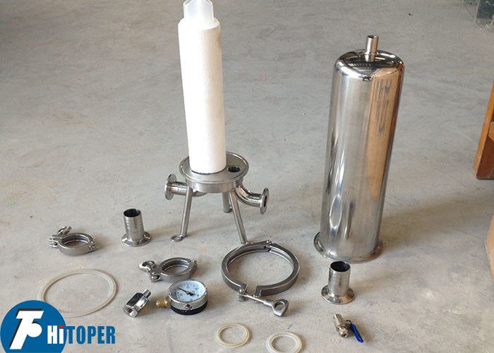 Cartridge Filter Housing Providing Filtration Performance with Options for Multi Cartridge Combinations and Various Aperture Sizes