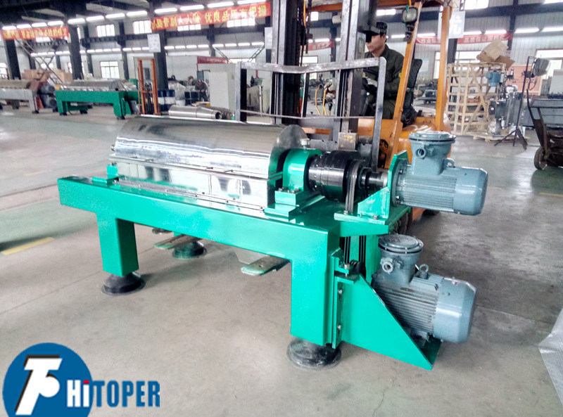 Industrial Decanter Centrifuge Providing Continuous Separation and Discharge of Suspensions with Wide Particle Size Range