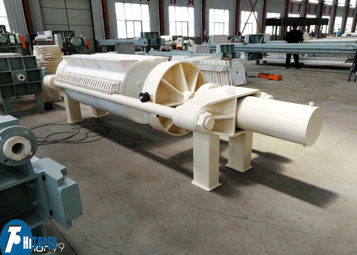 Round Plate Filter Press for Stone Wastewater Filtration Automatic Hydraulic Compress Machine
