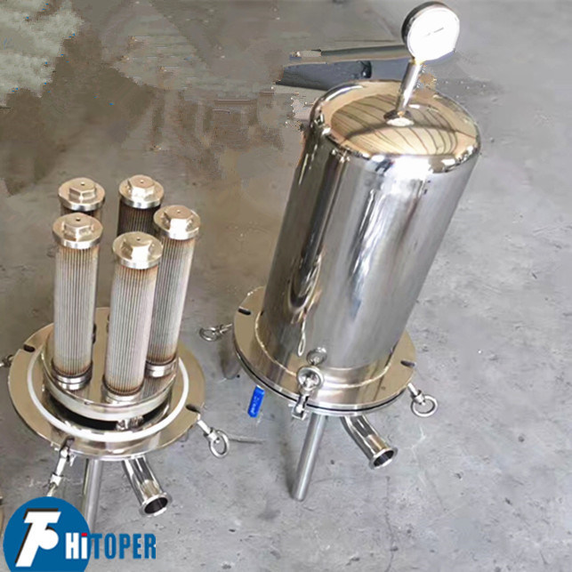 Stainless Steel Cartridge Filter Housing Suitable for Industrial Waste Water Treatment and Multi Purpose Liquid Filtration