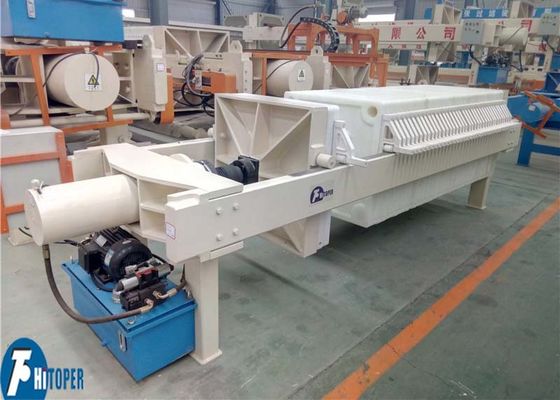 Industrielle Kammerfilterpresse für die Trennung von festen Flüssigkeiten aus Ölschlamm Olivenöl Palmöl Rapsöl und Sonnenblumenöl