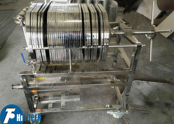 Filter für Industrieplatten und -rahmen mit mehrschichtiger Konstruktion aus 304 und 316L-Edelstahl für die Trennung fester Flüssigkeiten