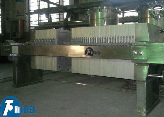 Filterpresse aus Edelstahl mit Schraub- und manuellen hydraulischen Druckverfahren mit einer Filtergenauigkeit von bis zu 0,22 Mikron