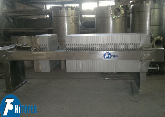 Filterpresse aus Edelstahl bietet Filtration für Flüssigmedizin Getränke Lebensmittel- und Alkoholindustrie mit einfacher Bedienung